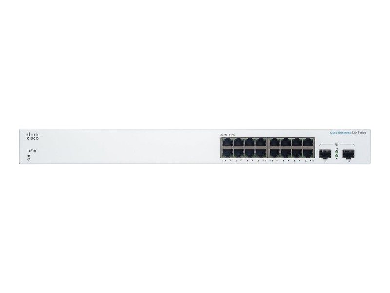 Коммутатор Cisco CBS220-16T-2G-UK