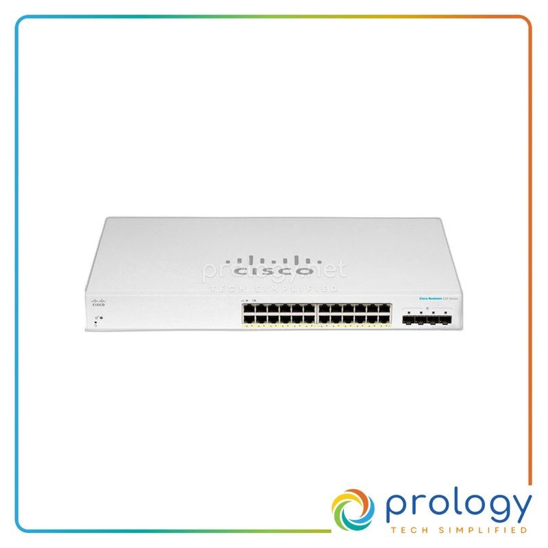 Коммутатор Cisco CBS220-24P-4X-AU