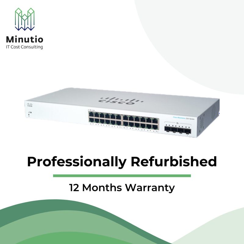 Коммутатор Cisco CBS220-24P-4X