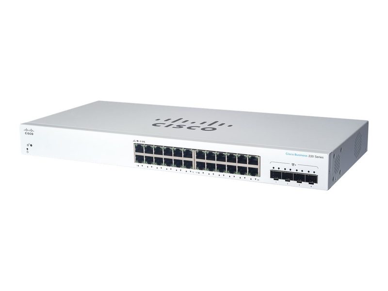 Коммутатор Cisco CBS220-24T-4X-UK