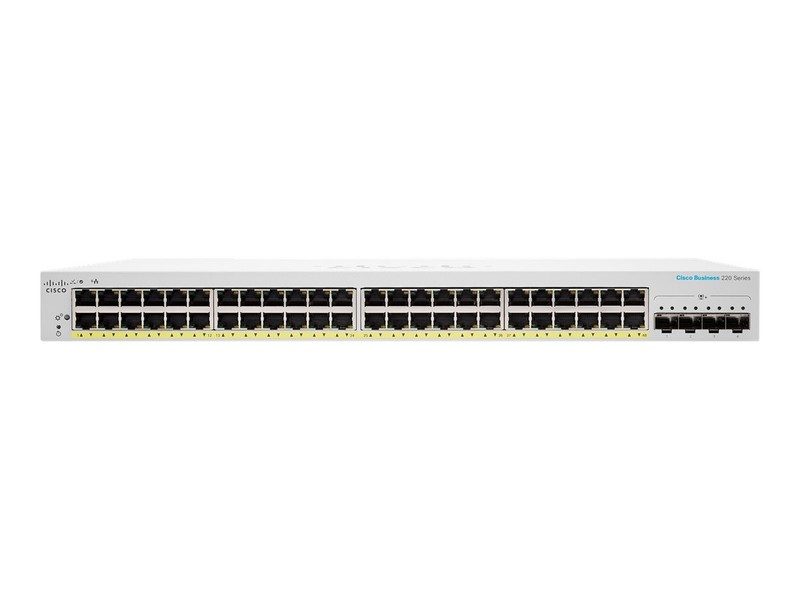 Коммутатор Cisco CBS220-48FP-4X-UK
