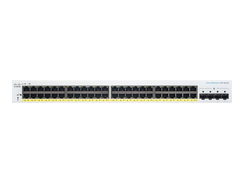 Коммутатор Cisco CBS220-48P-4G-CN