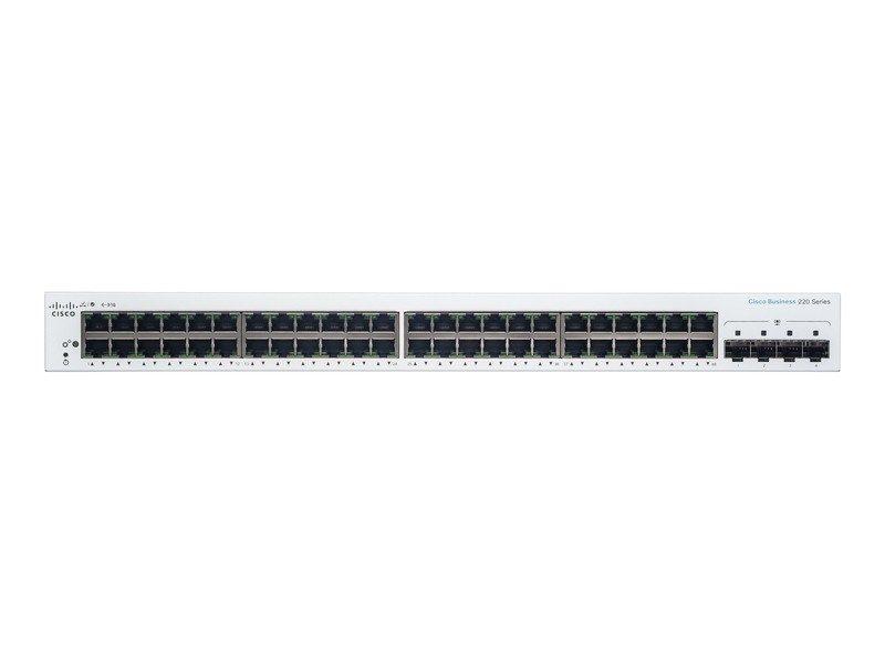 Коммутатор Cisco CBS220-48T-4G-EU