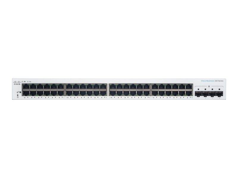 Коммутатор Cisco CBS220-48T-4G-UK