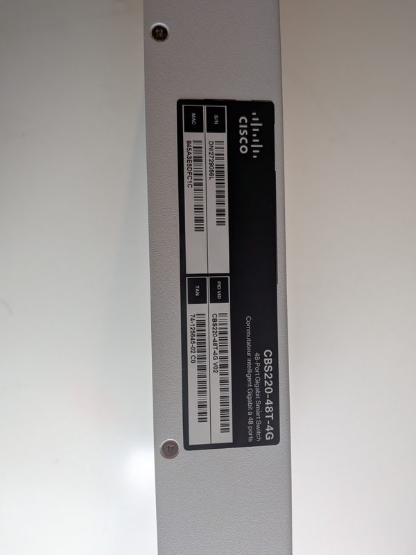 Коммутатор Cisco CBS220-48T-4G