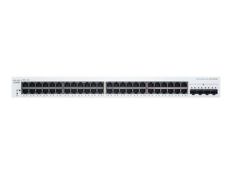Коммутатор Cisco CBS220-48T-4X-EU