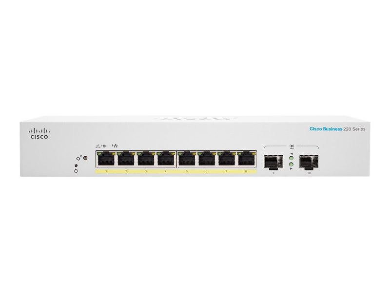 Коммутатор Cisco CBS220-8P-E-2G-NA