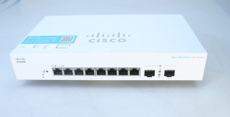 Коммутатор Cisco CBS220-8T-E-2G