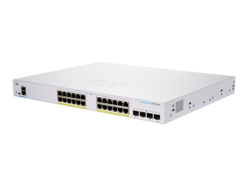 Коммутатор Cisco CBS250-24FP-4G-NA