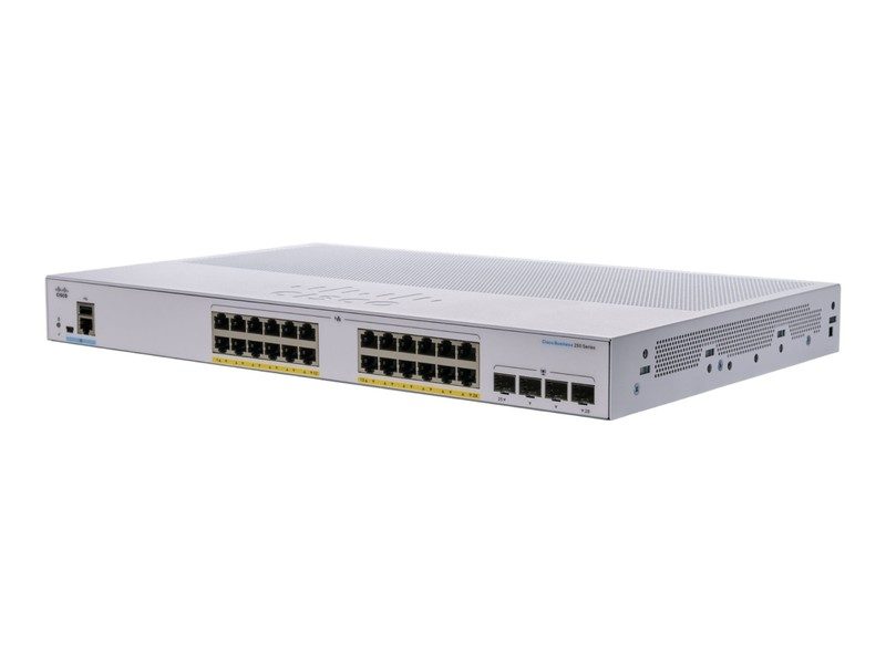 Коммутатор Cisco CBS250-24P-4X-NA