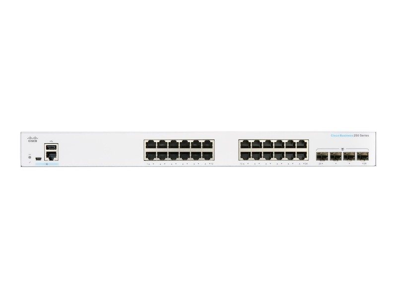 Коммутатор Cisco CBS250-24T-4G-UK