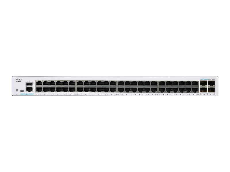Коммутатор Cisco CBS250-48T-4G-EU