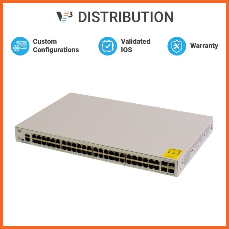 Коммутатор Cisco CBS250-48T-4X