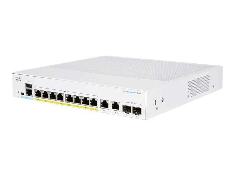 Коммутатор Cisco CBS250-8PP-E-2G-AU