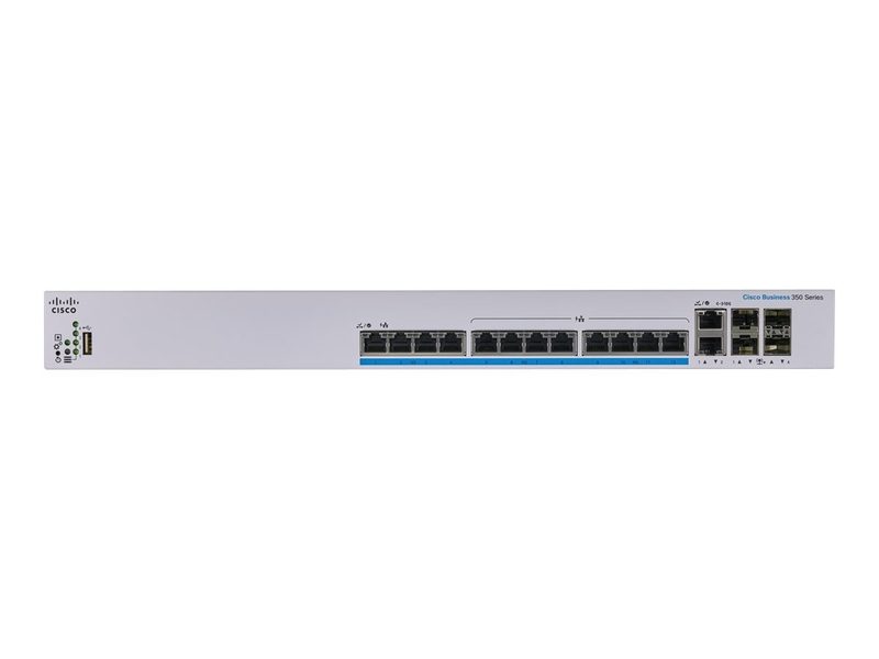Коммутатор Cisco CBS350-12NP-4X-EU