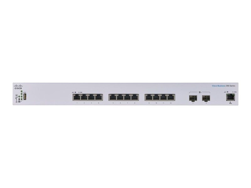 Коммутатор Cisco CBS350-12XT-NA