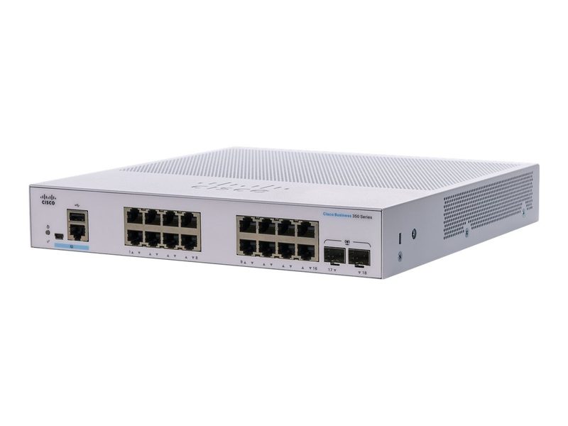 Коммутатор Cisco CBS350-16T-2G-EU