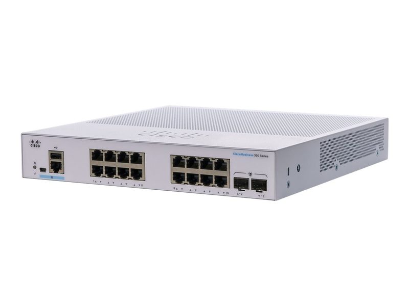 Коммутатор Cisco CBS350-16T-2G-UK