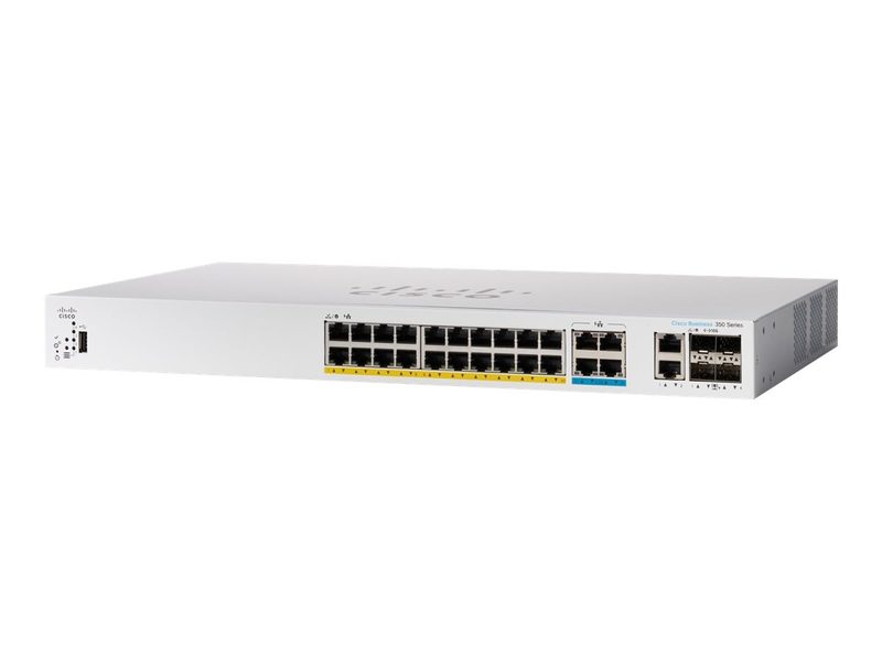 Коммутатор Cisco CBS350-24MGP-4X-EU