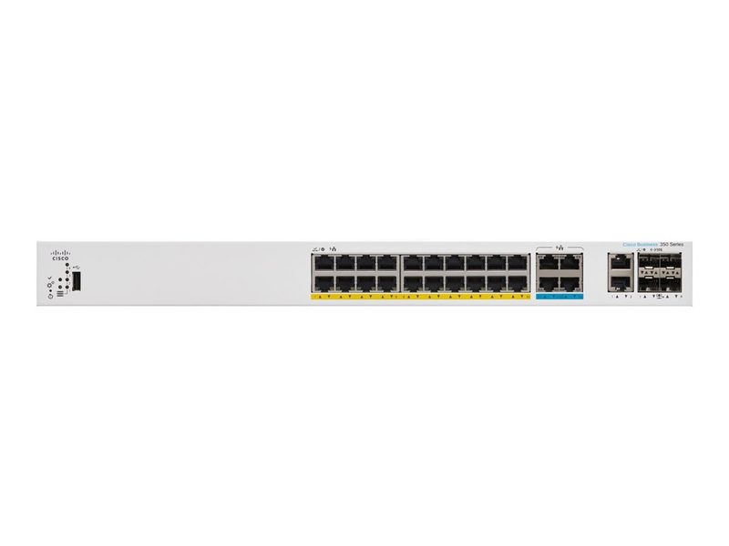 Коммутатор Cisco CBS350-24MGP-4X-UK