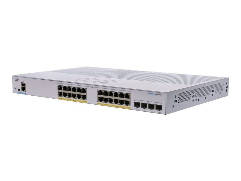 Коммутатор Cisco CBS350-24P-4G-CN