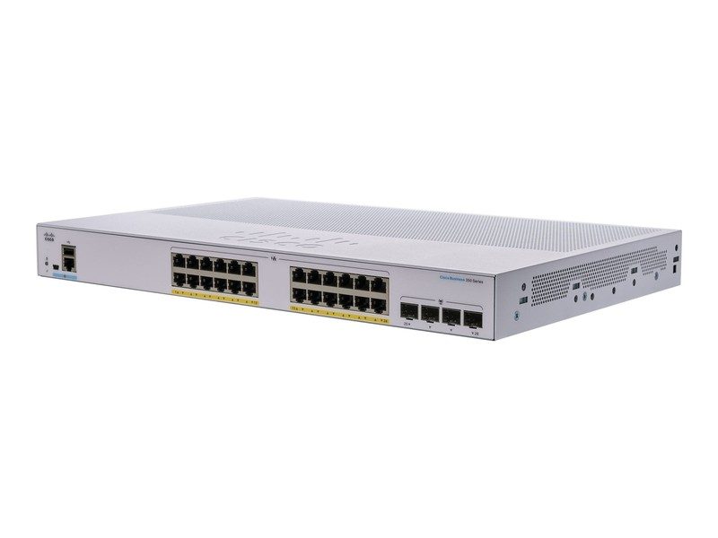 Коммутатор Cisco CBS350-24P-4G-EU