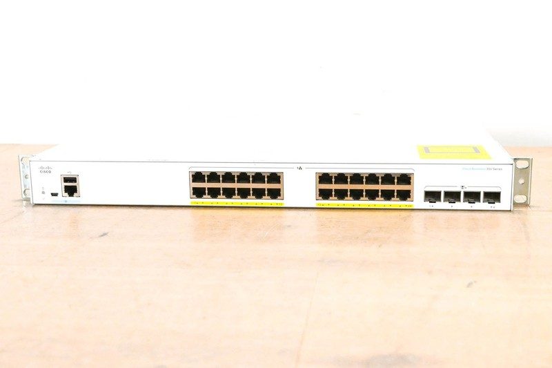 Коммутатор Cisco CBS350-24P-4X