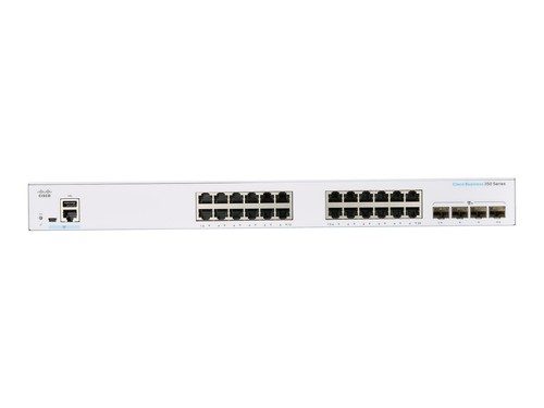 Коммутатор Cisco CBS350-24T-4X-EU