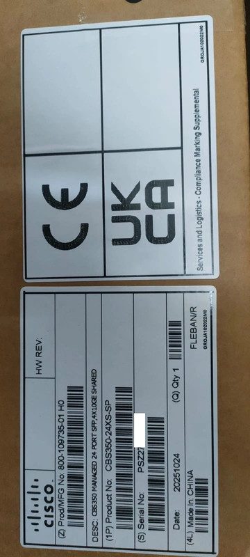 Коммутатор Cisco CBS350-24XS