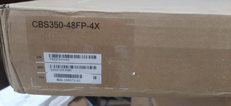 Коммутатор Cisco CBS350-48FP-4X