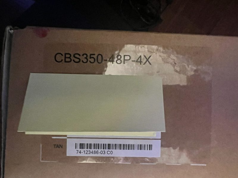 Коммутатор Cisco CBS350-48P-4X-NA