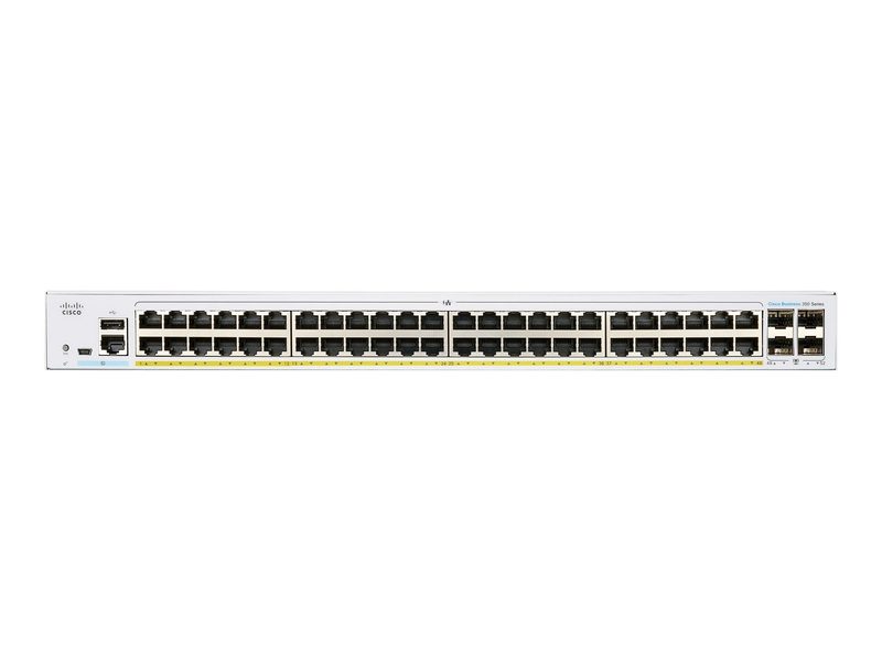Коммутатор Cisco CBS350-48P-4X-UK