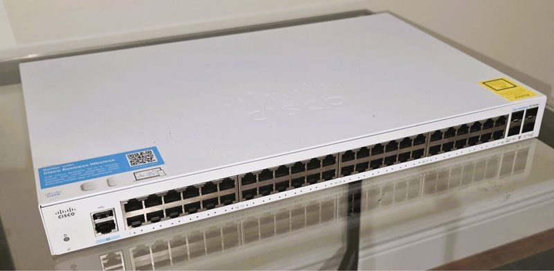 Коммутатор Cisco CBS350-48T-4G