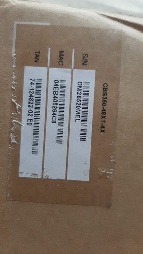 Коммутатор Cisco CBS350-48XT-4X
