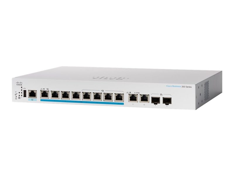 Коммутатор Cisco CBS350-8MP-2X-UK
