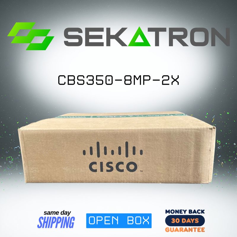 Коммутатор Cisco CBS350-8MP-2X