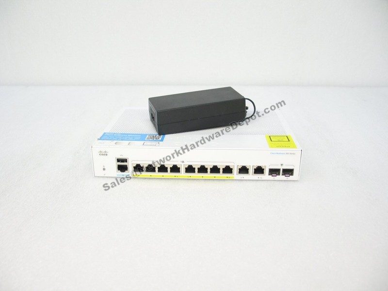 Коммутатор Cisco CBS350-8P-E-2G-NA