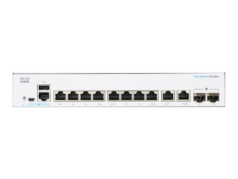 Коммутатор Cisco CBS350-8T-E-2G-UK