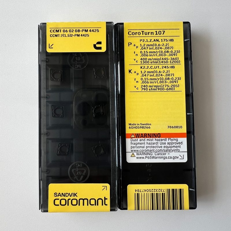 Режущий инструмент Sandvik CCMT060208-PM