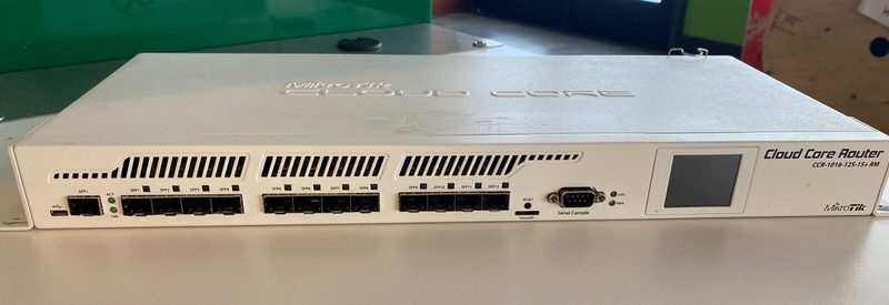Маршрутизатор MikroTik CCR1016-12S-1S+RM