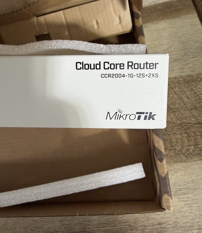 Маршрутизатор MikroTik CCR2004-1G-12S+2XS-NEW