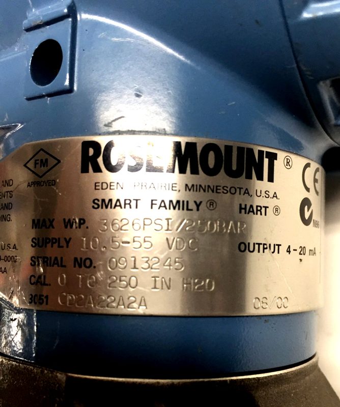 Датчик давления Rosemount CD2A22A2A