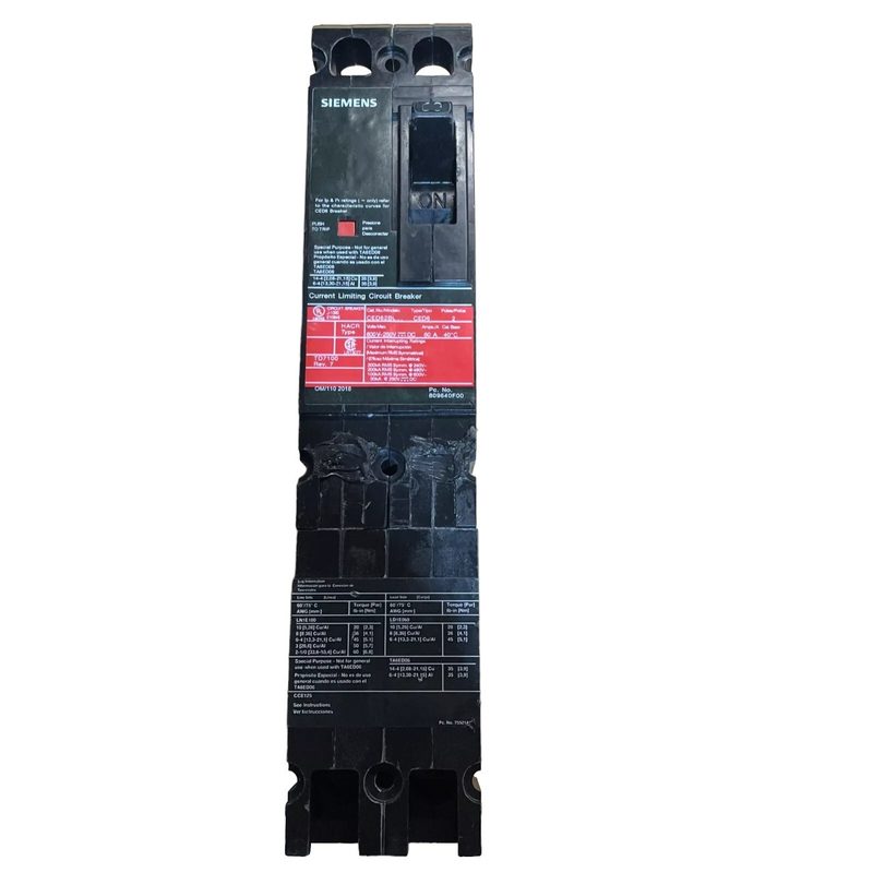 Автоматический выключатель Siemens CED62B040