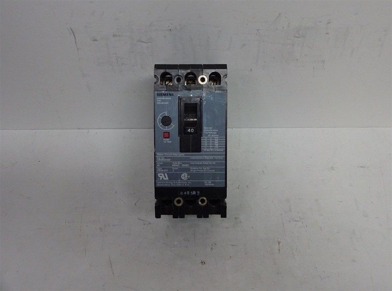Автоматический выключатель Siemens CED63A040