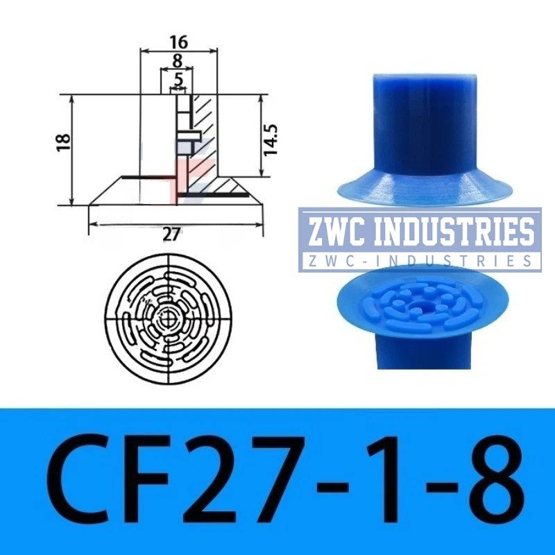 Вакуумная присоска CF27-1-8