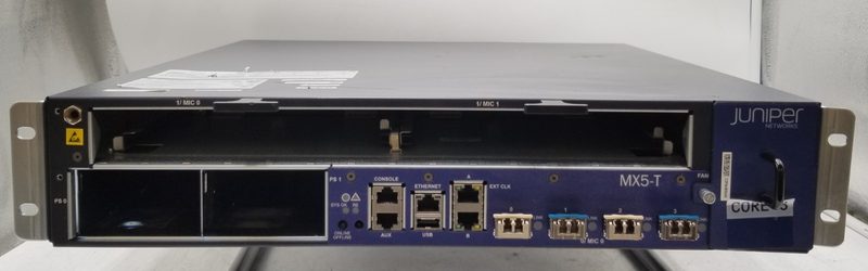 Маршрутизатор Juniper CHAS-MX5-T-S-A