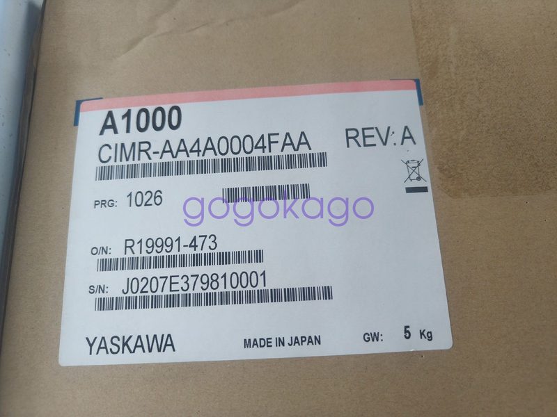 Частотный преобразователь Yaskawa CIMR-AA4A0004FAA