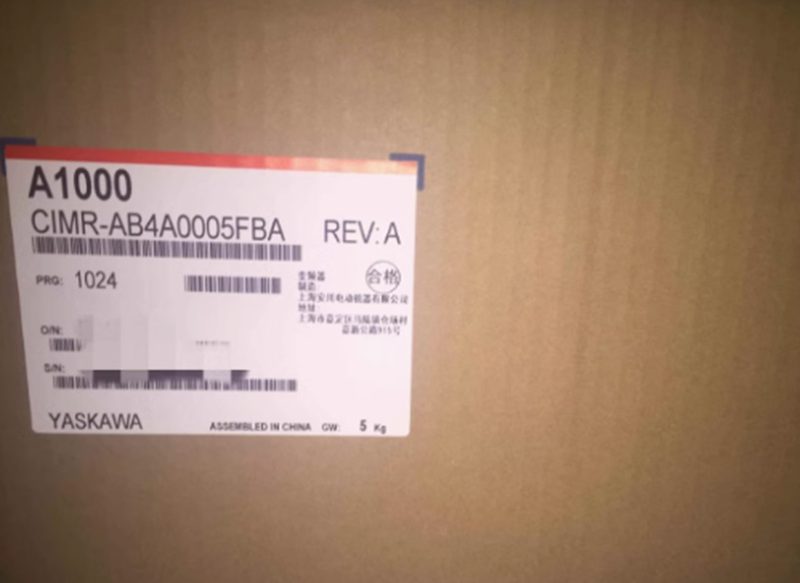 Частотный преобразователь Yaskawa CIMR-AB4A0005
