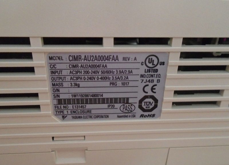 Привод Yaskawa CIMR-AU2A0004FAA