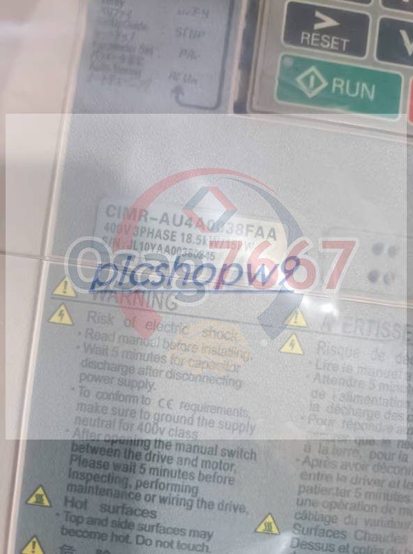 Частотный преобразователь Yaskawa CIMR-AU4A0038FAA